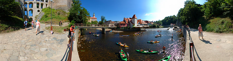 Český Krumlov - 36 - vodáci