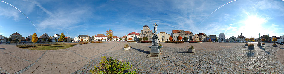 Dašice - náměstí