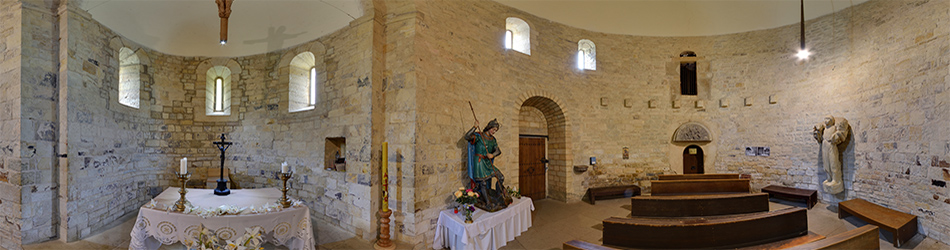 Hora Říp - rotunda