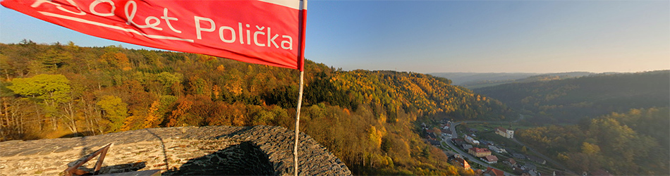 Hrad Svojanov-pohled z věže