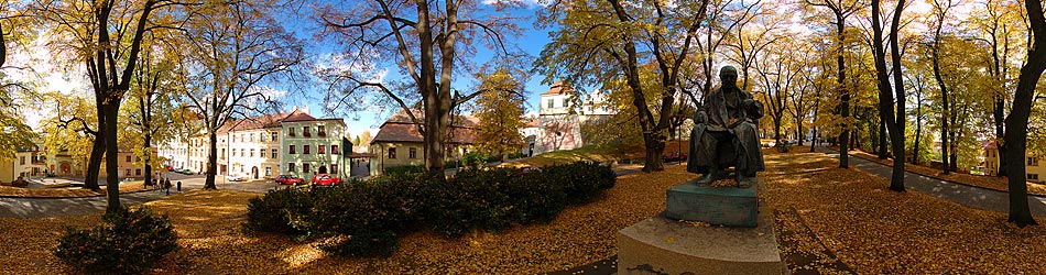 Litomyšl - socha Aloise Jiráska