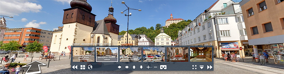 Město Náchod-interaktivní prohlídka