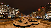 Václavské náměstí - zima