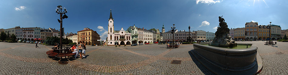 Trutnov - Krakonošovo náměstí